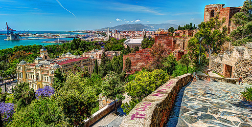 Discover amazing Malaga by car